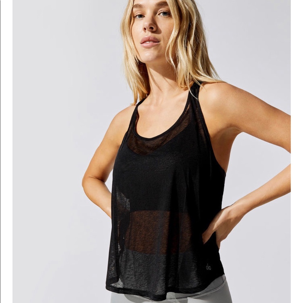 Alo Yoga mesh top